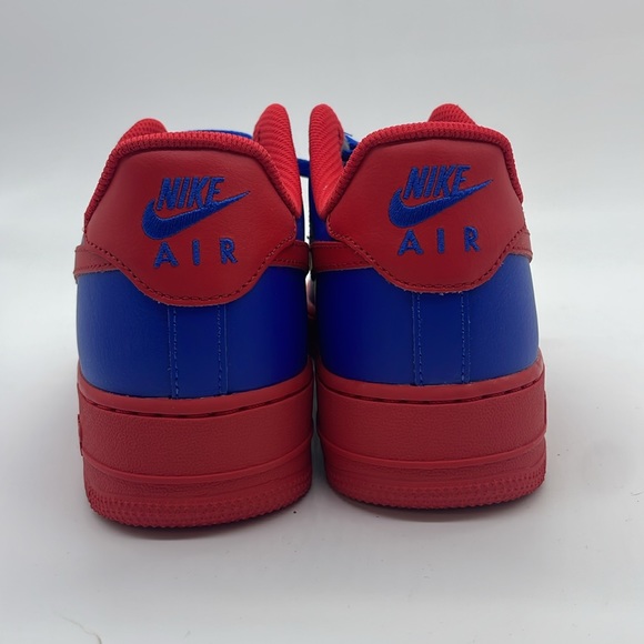 Men’s Nike AF1 ‘07 NBY Red/Blue CT7875-994 USED. Size 9.5 - Picture 4 of 12